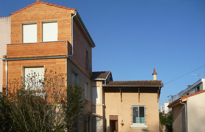 15 Surelevation-finalisee in Surélévation, extension et rénovation de maison Toulouse centre (31)